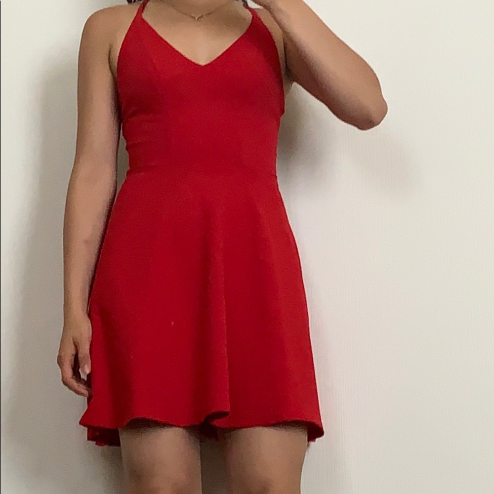 Mini Red Dress